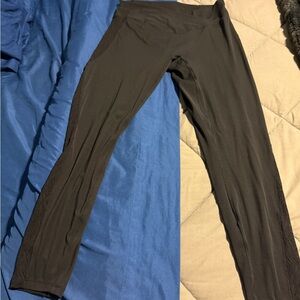 Black Halara Side Lace Leggings